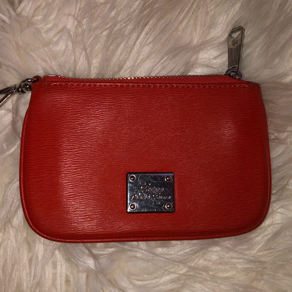 Lauren by Ralph Lauren burgundy clutch